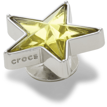 Silver and Green SMT Gem Star Jibbitz™ charms | Crocs outlet
