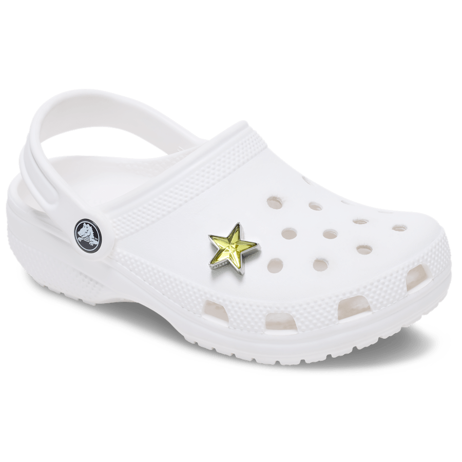 Silver and Green SMT Gem Star Jibbitz™ charms | Crocs outlet