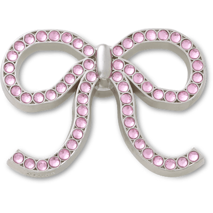 Pink Glittery Bow Jibbitz™ charms | Crocs discount
