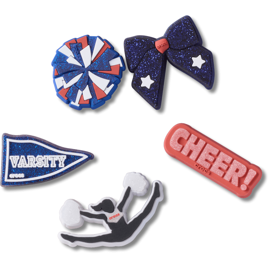 Cheer 5 Pack Jibbitz™ charms | Crocs online
