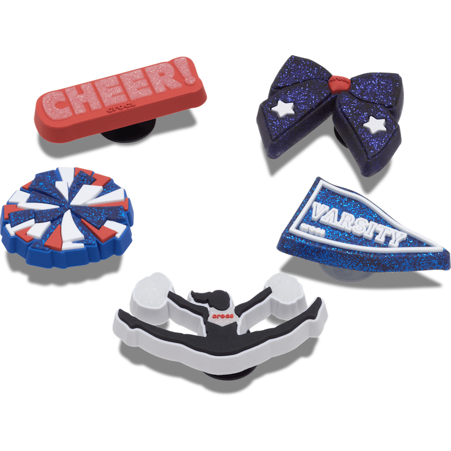 Cheer 5 Pack Jibbitz™ charms | Crocs online