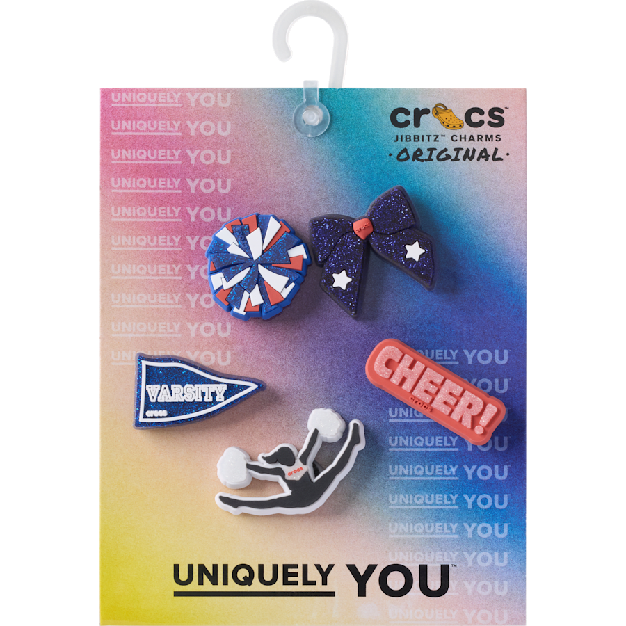 Cheer 5 Pack Jibbitz™ charms | Crocs online