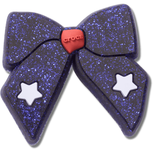 Glittery Blue Bow Jibbitz™ charms | Crocs outlet