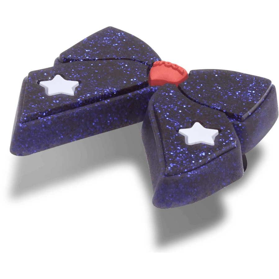 Glittery Blue Bow Jibbitz™ charms | Crocs outlet