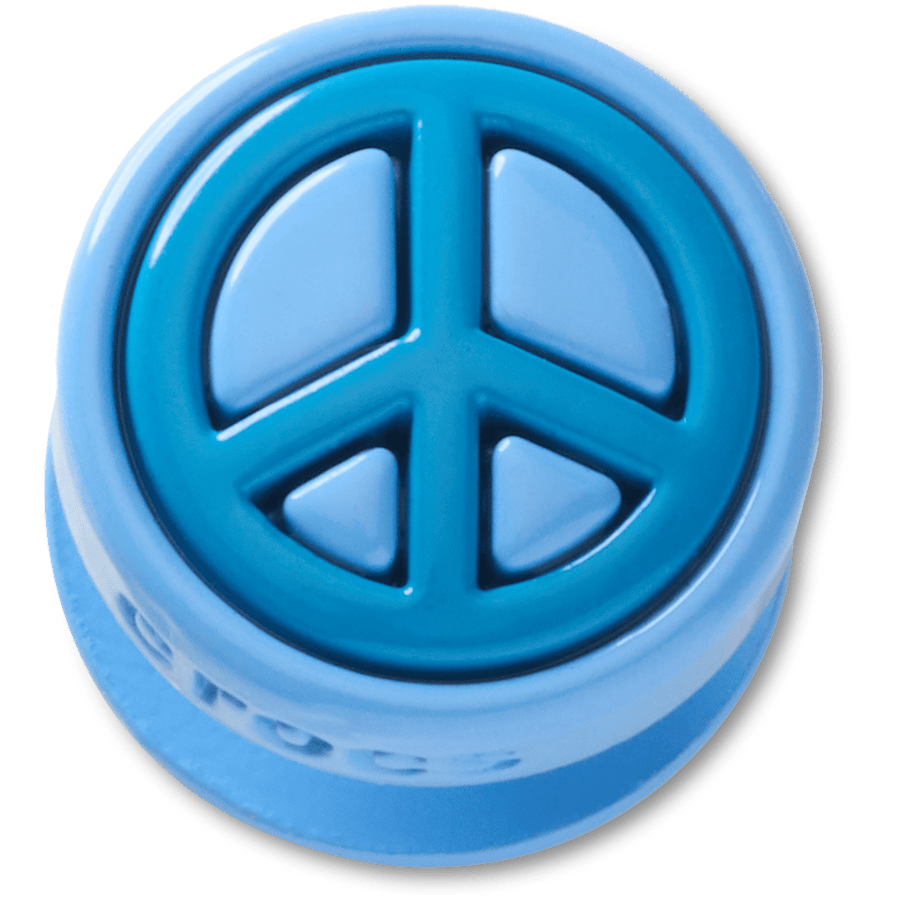 Blue Peace Sign Icon Jibbitz™ charms | Crocs near me