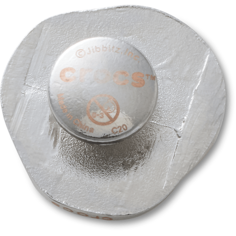 Silver and Pearl Disc Jibbitz™ charms | Crocs sale
