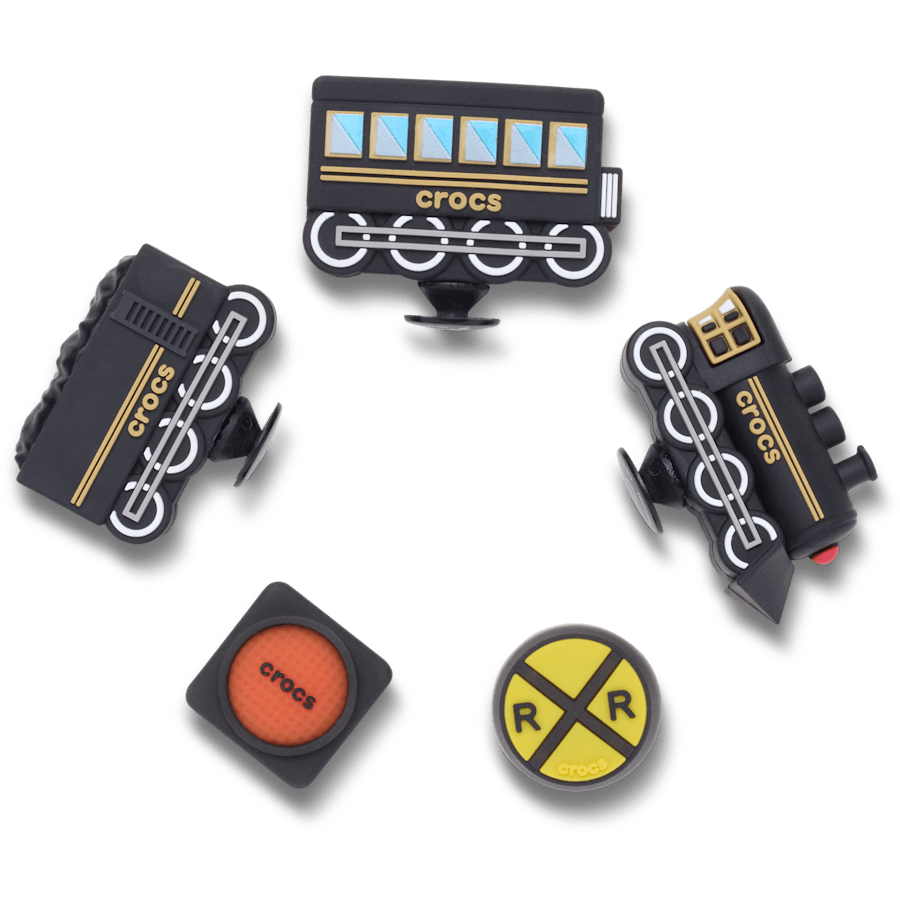 3D Train 5 Pack Jibbitz™ charms | Crocs discount