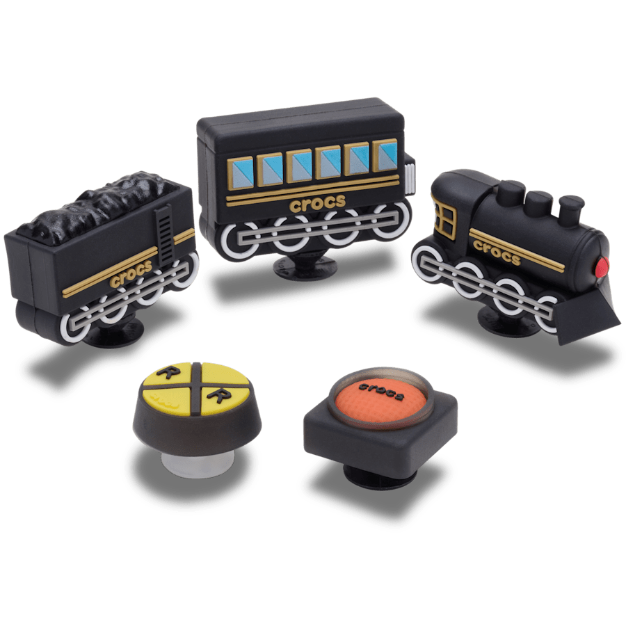 3D Train 5 Pack Jibbitz™ charms | Crocs discount