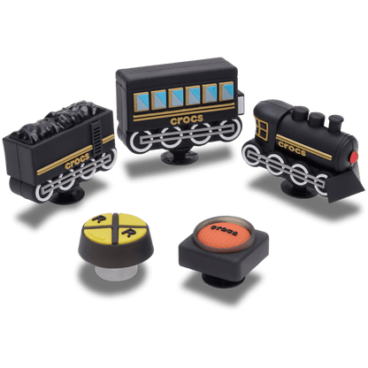 3D Train 5 Pack Jibbitz™ charms | Crocs discount