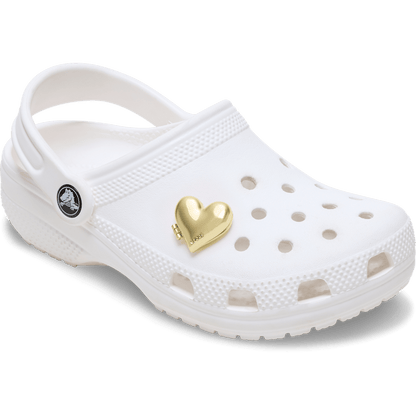 Gold Bubble Locket Heart Jibbitz™ charms | Crocs sale