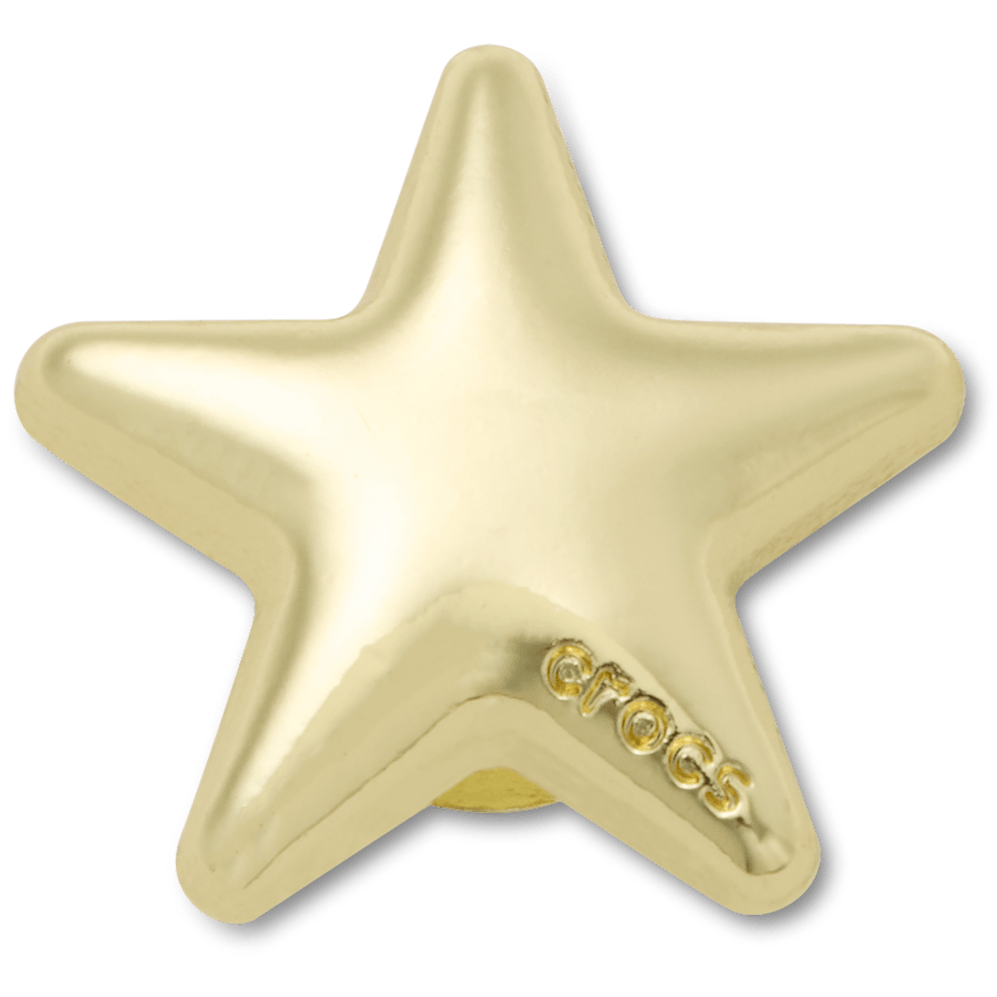 Gold Bubble Star Jibbitz™ charms | Crocs online