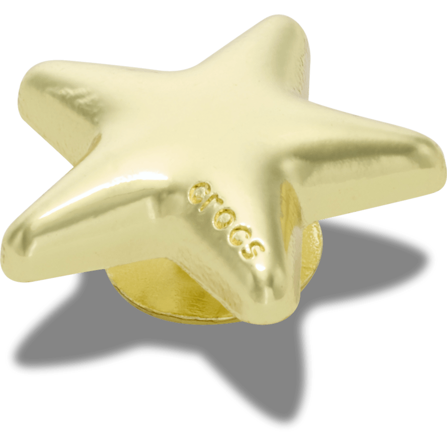 Gold Bubble Star Jibbitz™ charms | Crocs online