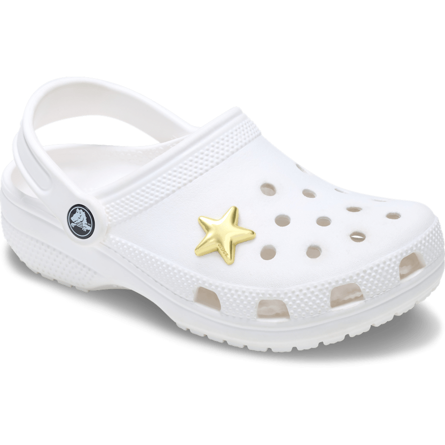 Gold Bubble Star Jibbitz™ charms | Crocs online