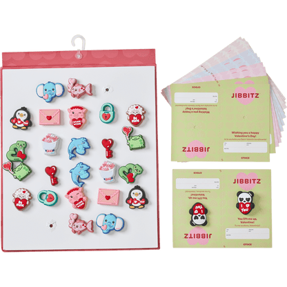 Valentines Day Card 26 Pack Jibbitz™ charms | Crocs for sale