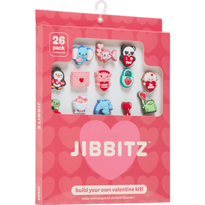Valentines Day Card 26 Pack Jibbitz™ charms | Crocs for sale