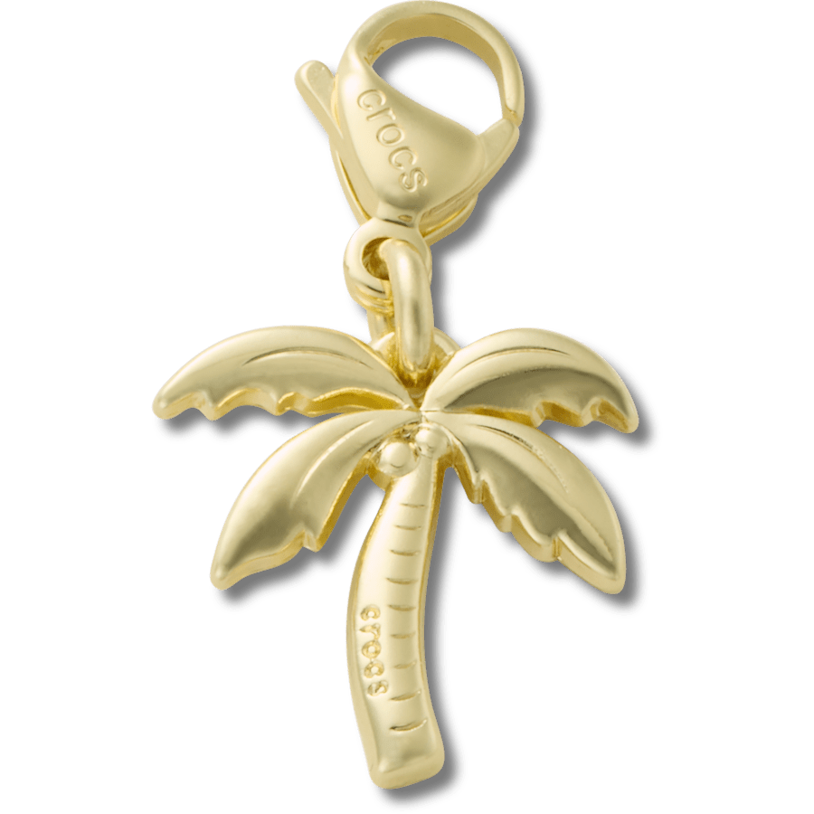 Gold Palm Tree Charm Jibbitz charm | Crocs sale