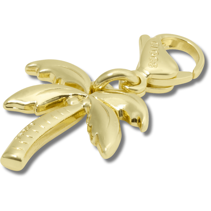 Gold Palm Tree Charm Jibbitz charm | Crocs sale