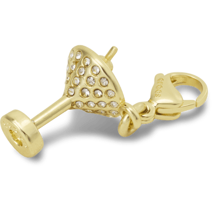 Gold Martini Charm Jibbitz charm | Crocs sale