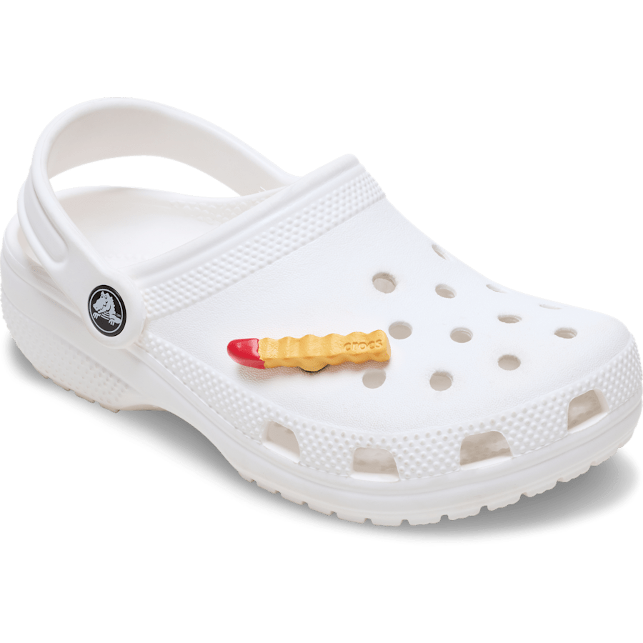 French Fry Dipped in Ketchup Jibbitz™ charms | Crocs for sale
