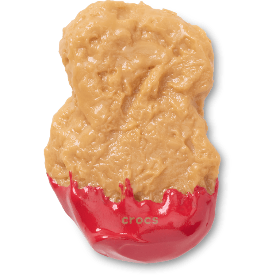 Chicken Nugget Dipped Ketchup Jibbitz™ charms | Crocs online