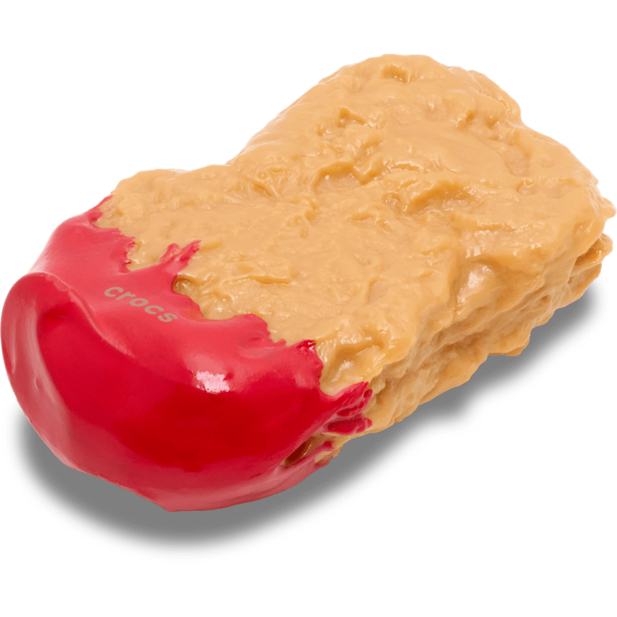 Chicken Nugget Dipped Ketchup Jibbitz™ charms | Crocs online