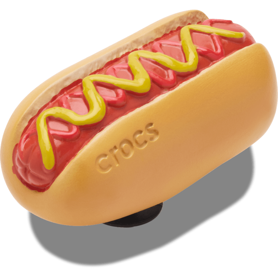 Hot Dog Dipped in Mustard Jibbitz™ charms | Crocs online