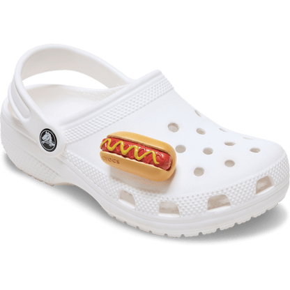 Hot Dog Dipped in Mustard Jibbitz™ charms | Crocs online