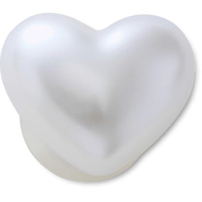 Pearl Heart Jibbitz™ charms | Crocs online