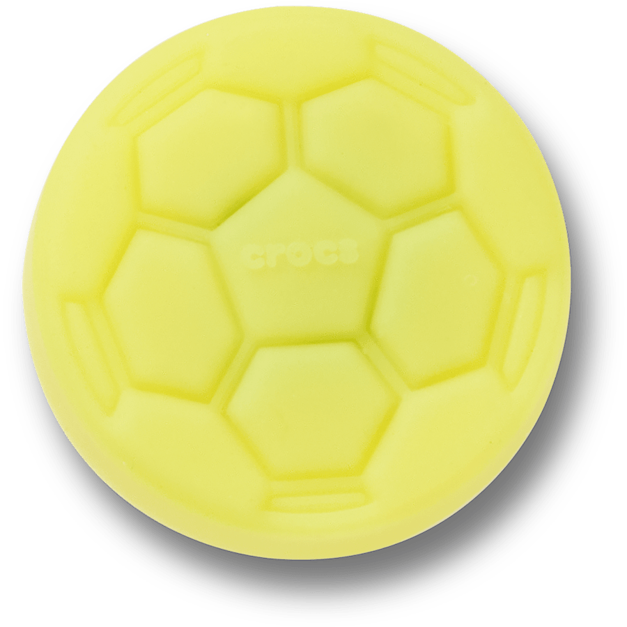 Lights Up Yellow Soccer Ball Jibbitz™ charms | Crocs online