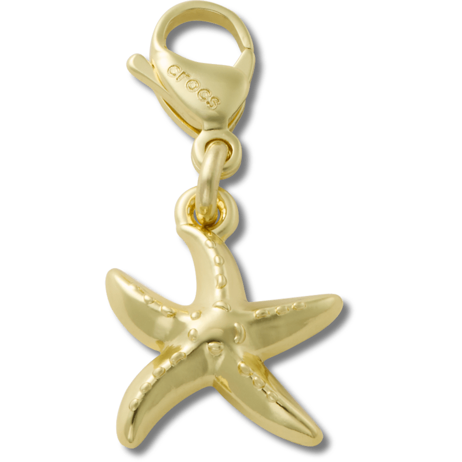 Gold Starfish Charm Jibbitz charm | Crocs outlet