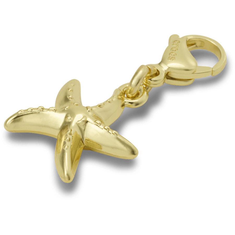 Gold Starfish Charm Jibbitz charm | Crocs outlet