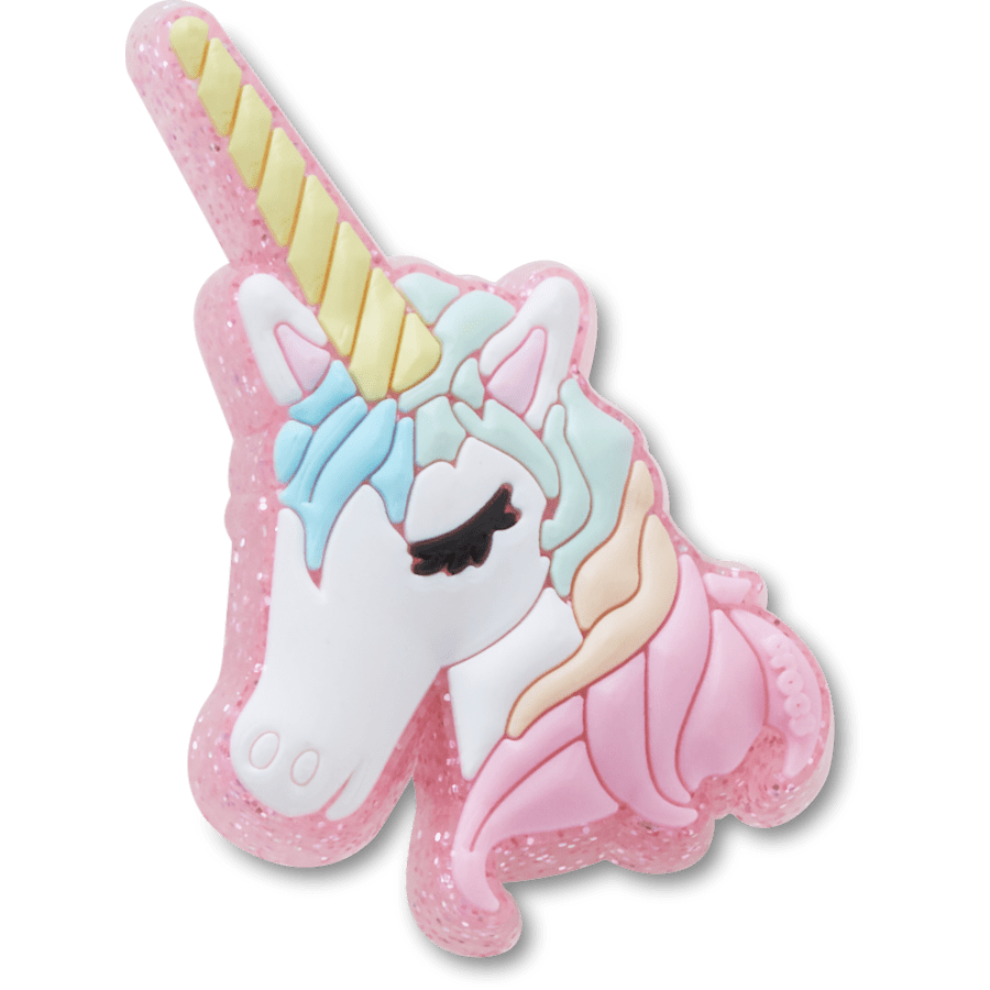 Glitter Unicorn Jibbitz™ charms | Crocs on sale