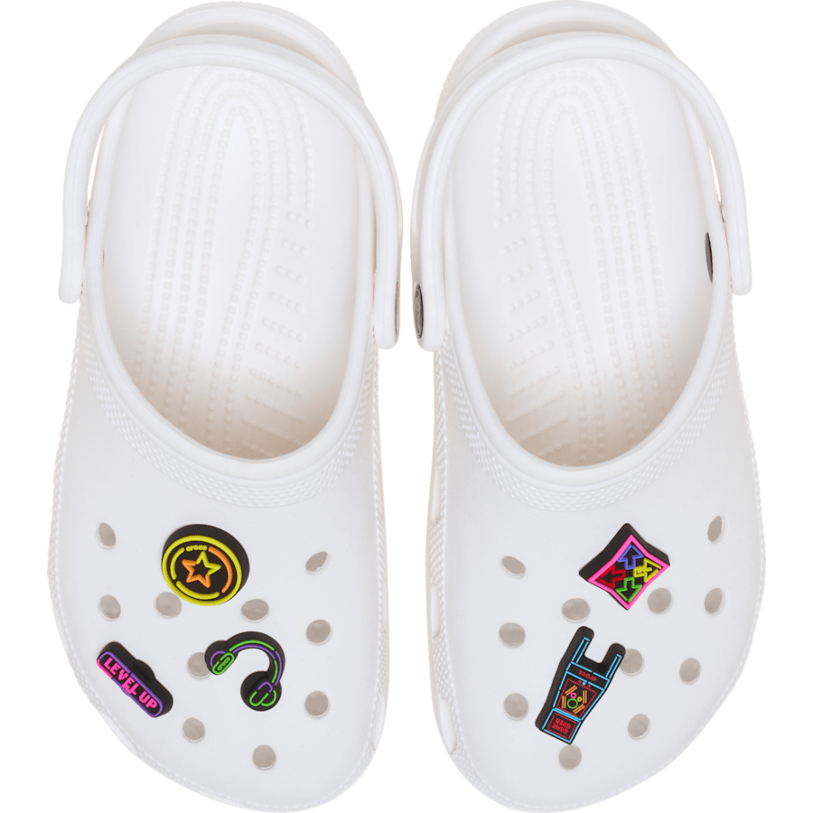 Level Up Gamer 5 Pack Jibbitz™ charms | Crocs for sale