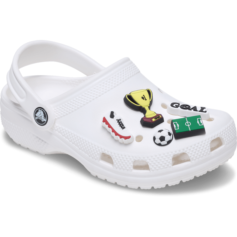 Soccer Star 5 Pack Jibbitz™ charms | Crocs sale