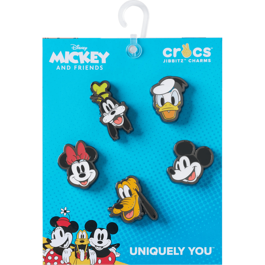 Mickey & Friends Elevated 5-pack Jibbitz Shoe Charm | Crocs US