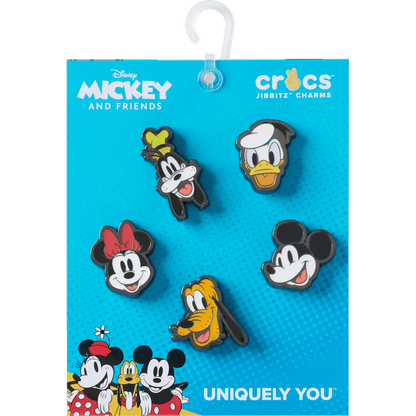 Mickey & Friends Elevated 5-pack Jibbitz Shoe Charm | Crocs US