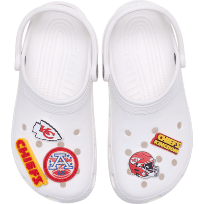 NFL Kansas City Chiefs 5 Pack Jibbitz Shoe Charm | Crocs discount