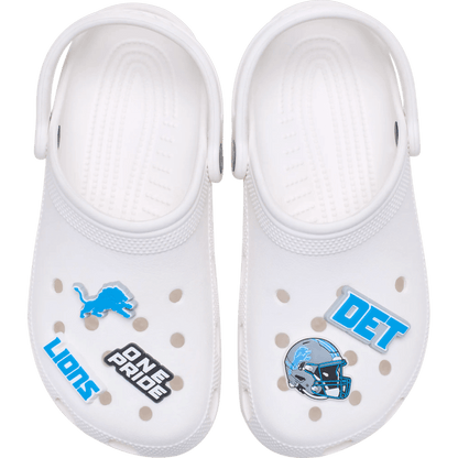 NFL Detroit Lions 5 Pack Jibbitz Shoe Charm | Crocs for sale