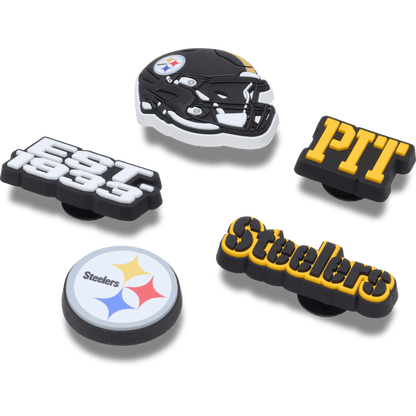 NFL Pittsburgh Steelers 5 Pack Jibbitz Shoe Charm | Crocs outlet