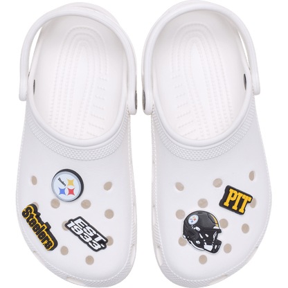 NFL Pittsburgh Steelers 5 Pack Jibbitz Shoe Charm | Crocs outlet