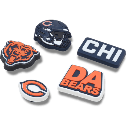 NFL Chicago Bears 5 Pack Jibbitz Shoe Charm | Crocs outlet