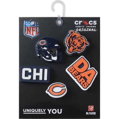 NFL Chicago Bears 5 Pack Jibbitz Shoe Charm | Crocs outlet