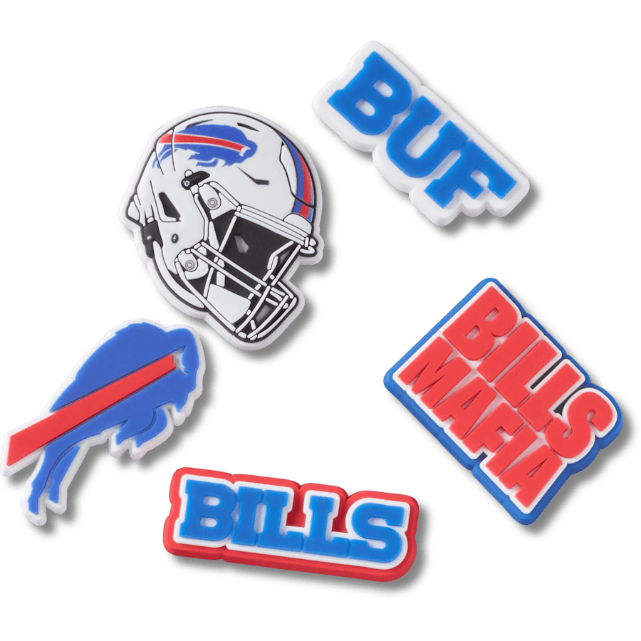 NFL Buffalo Bills 5 Pack Jibbitz Shoe Charm | Crocs outlet