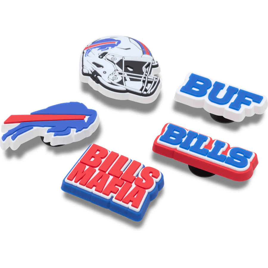 NFL Buffalo Bills 5 Pack Jibbitz Shoe Charm | Crocs outlet