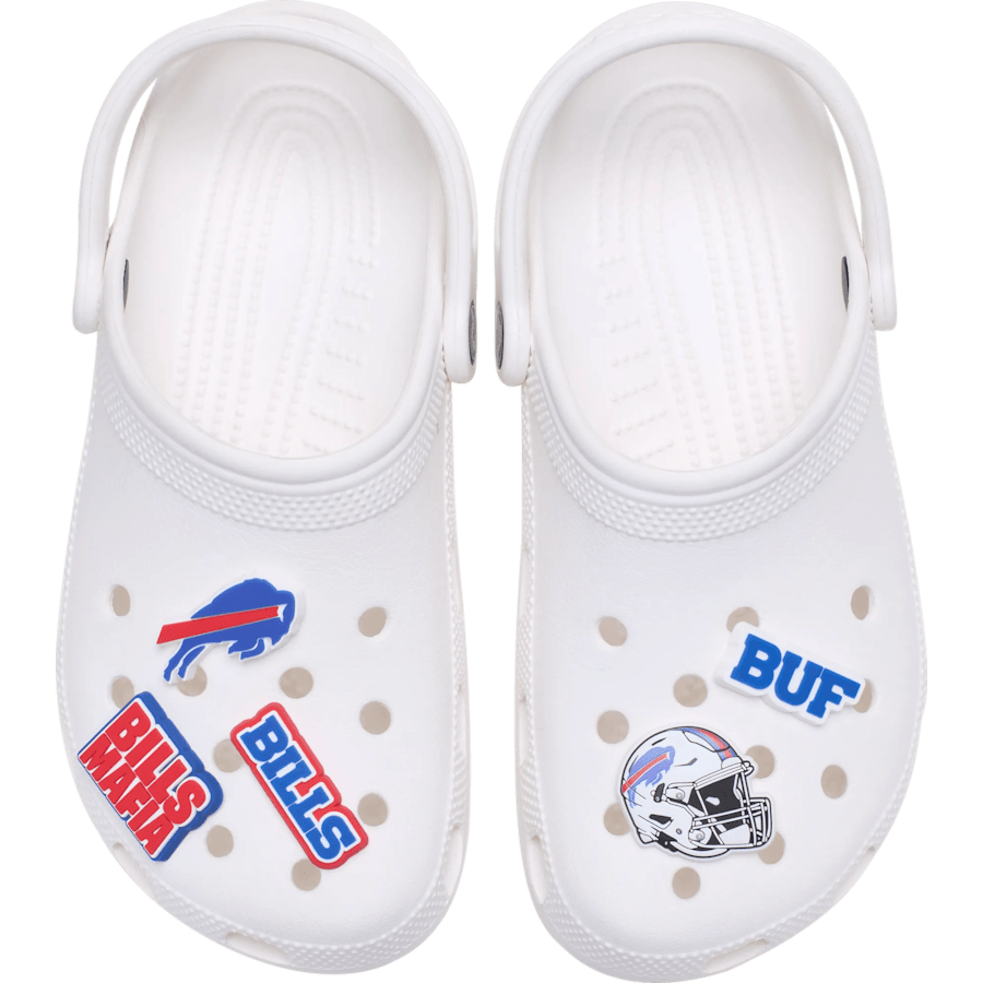 NFL Buffalo Bills 5 Pack Jibbitz Shoe Charm | Crocs outlet