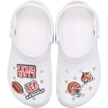 NFL Cincinnati Bengals 5 Pack Jibbitz Shoe Charm | Crocs for sale