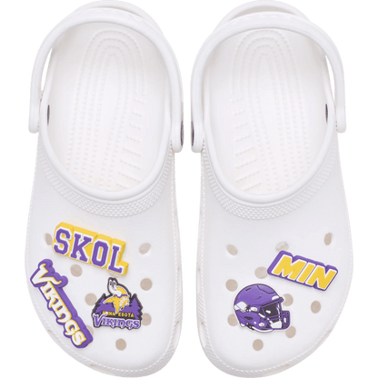 NFL Minnesota Vikings 5 Pack Jibbitz Shoe Charm | Crocs on sale