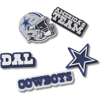 NFL Dallas Cowboys 5 Pack Jibbitz Shoe Charm | Crocs sale
