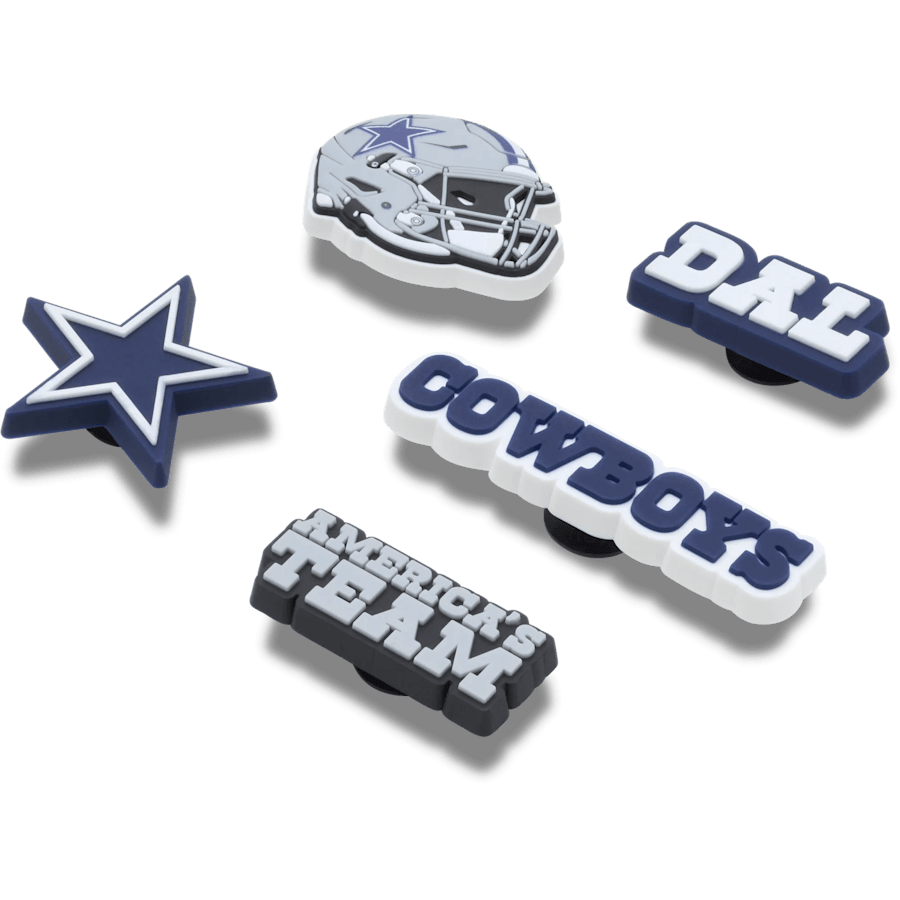 NFL Dallas Cowboys 5 Pack Jibbitz Shoe Charm | Crocs sale