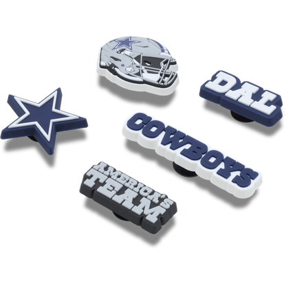 NFL Dallas Cowboys 5 Pack Jibbitz Shoe Charm | Crocs sale